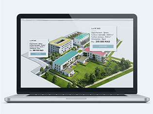 Maquette interactive 3D Maquette interactive 3D